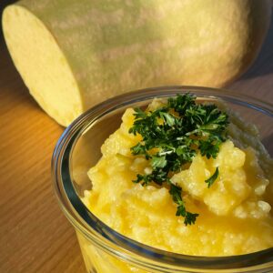 Kartoffel/butternutsquash-mos